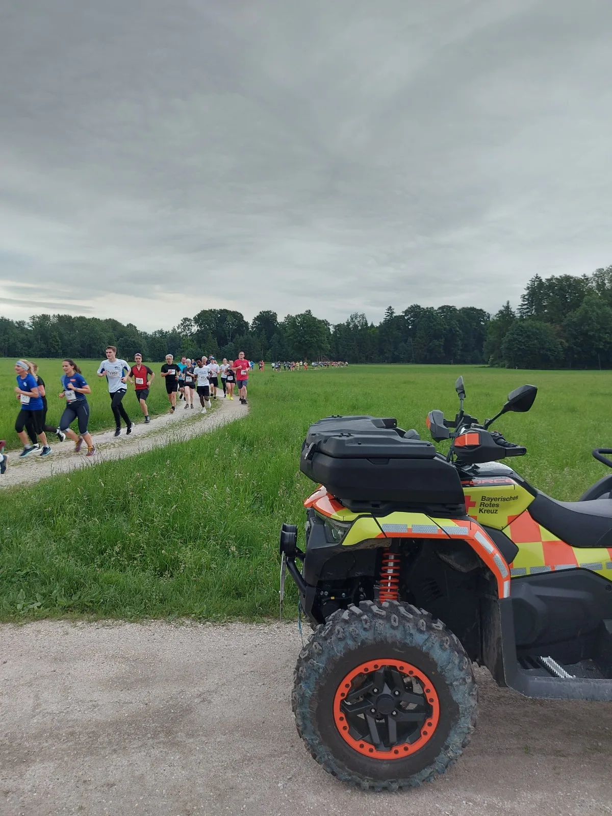 Quad im Gelände